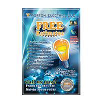 Flyer design work
